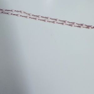 Gigi clouzeau necklace light pink and pink gold